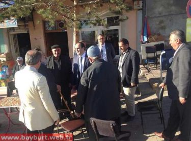 Özbek’ten, Ak Parti Aydıntepe Başkan Adayına Destek