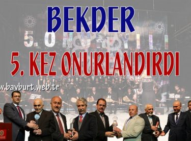 BEKDER, 5. Kez Onurlandırdı