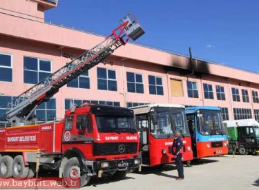 Bayburt Belediyesi Araç Parkına Üç Araç Daha