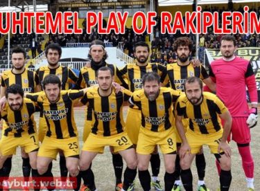 Muhtemel Play Of Rakiplerimiz Belli Oldu