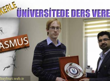 Mackerle, Erasmus Kapsamında Üniversitede Derslere Girecek