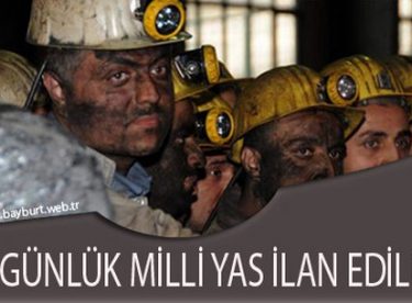 Soma İçin 3 Günlük Milli Yas İlan Edildi