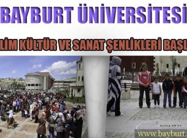 Üniversitede Bilim Kültür ve Sanat Şenlikleri Başladı