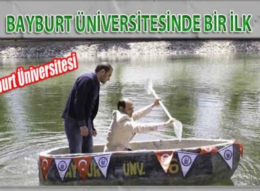 Bayburt Üniversitesi Bir İlki Başarmanın Mutluluğunu Yaşıyor