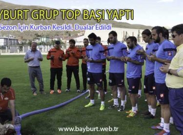 Yeni Sezon İçin Kurban Kesildi, Dualar Edildi