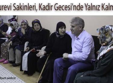 Huzurevi Sakinleri, Kadir Gecesi’nde Yalnız Kalmadı