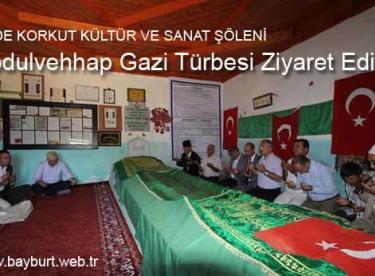 Abdulvehhap Gazi Türbesi Ziyaret Edildi