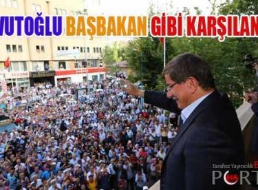 Davutoğlu, Başbakan Gibi Karşılandı
