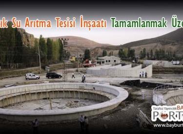 Atık Su Arıtma Tesisi İnşaatı Tamamlanmak Üzere