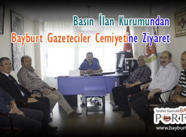 Basın İlan Kurumundan Gazeteciler Cemiyetine Ziyaret