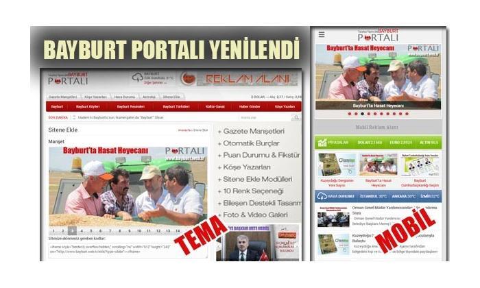Bayburt Portalı Yenilendi