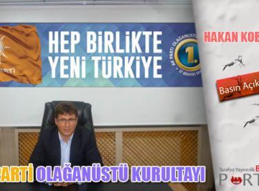 Kobal’ın, Olağanüstü Kurultay İle İlgili Basın Açıklaması