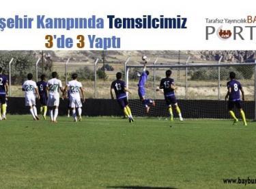 Nevşehir Kampında Temsilcimiz 3’de 3 Yaptı