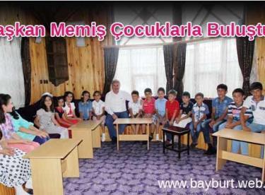 Başkan Memiş Çocuklarla Buluştu