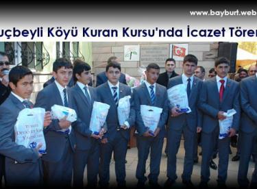 Oruçbeyli Köyü Kuran Kursu’nda İcazet Töreni Yapıldı
