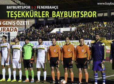 Teşekkürler Bayburtspor