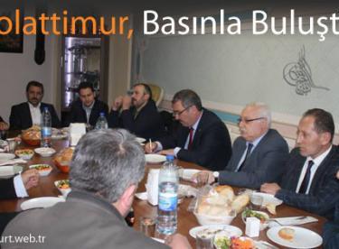Polattimur, Basınla Buluştu