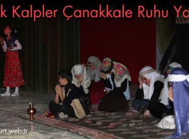 Minik Kalpler Çanakkale Ruhu Yaşattı