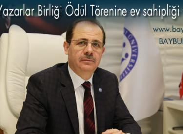 Türkiye Yazarlar Birliği Ödül Törenine ev sahipliği yapacak