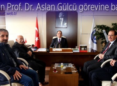 Dekan Prof. Dr. Aslan Gülcü görevine başladı