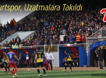 Bayburtspor, Uzatmalara Takıldı