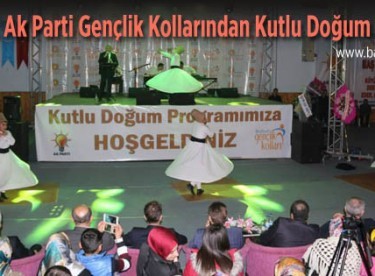 Bayburt Ak Parti Gençlik Kollarından Kutlu Doğum Etkinliği