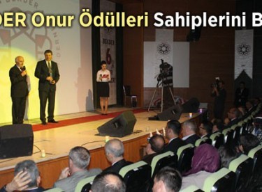 BEKDER Onur Ödülleri Sahiplerini Buldu