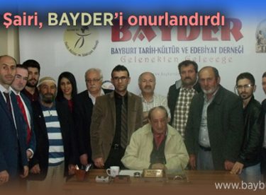 Aşk’ın Şairi, BAYDER’i onurlandırdı