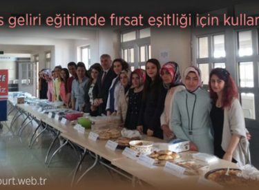 Kermes geliri eğitimde fırsat eşitliği için kullanıldı