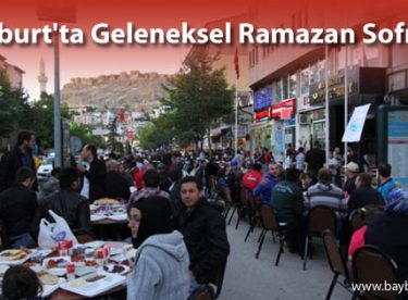 Bayburt’ta Geleneksel Ramazan Sofrası