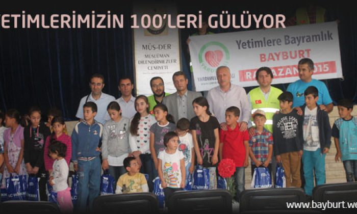 Yetimlerimizin 100’leri gülüyor
