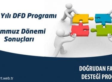 2015 Yılı DFD Programı Temmuz Dönemi Sonuçları