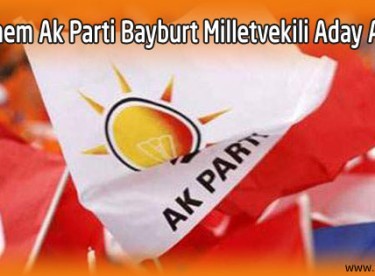 İşte, 26. Dönem Ak Parti Bayburt Milletvekili Aday Adayları