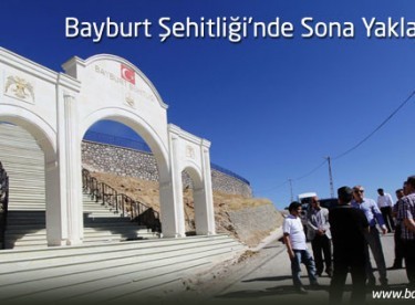 Bayburt Şehitliği’nde Sona Yaklaşılıyor