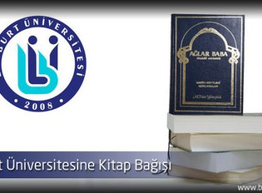 Bayburtlu Hayırseverden Bayburt Üniversitesine Kitap Bağışı