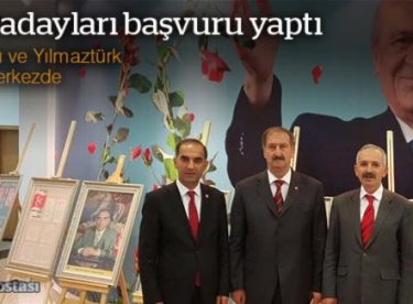 MHP adayları başvuru yaptı