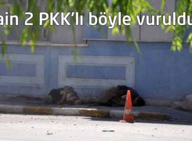 Hain 2 PKK’lı böyle vuruldu!