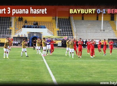 Bayburt, 3 puana hasret