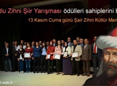Bayburtlu Zihni Şiir Yarışması ödülleri sahiplerini buluyor
