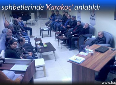 Kültür sohbetlerinde ‘Karakoç’ anlatıldı