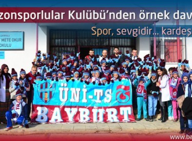 Trabzonsporlular Kulübü’nden örnek davranış
