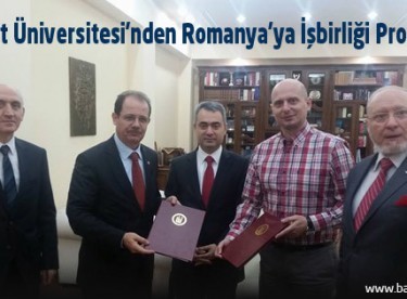 Bayburt Üniversitesi’nden Romanya’ya İşbirliği Protokolü