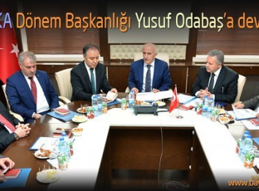 KUDAKA Dönem Başkanlığı Yusuf Odabaş’a devredildi