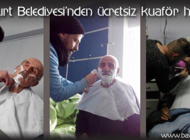 Bayburt Belediyesi’nden ücretsiz kuaför hizmeti