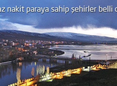 En az nakit paraya sahip şehirler belli oldu