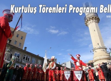 Kurtuluş Törenleri Programı Belli Oldu