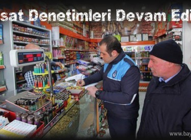 Ruhsat Denetimleri Devam Ediyor
