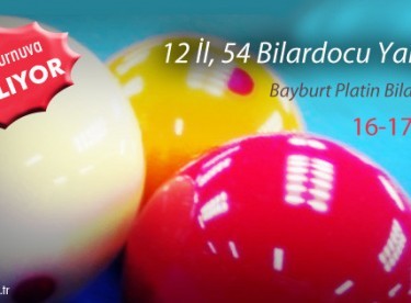 Bilardoda büyük turnuva başlıyor