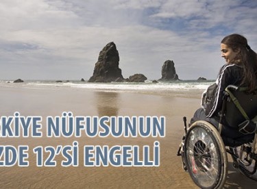 Türkiye nüfusunun yüzde 12’si engelli