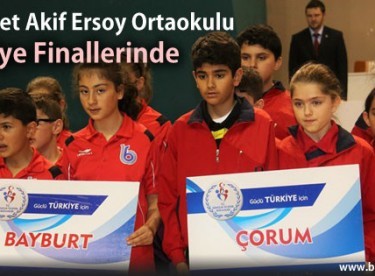 Mehmet Akif Ersoy Ortaokulu Türkiye Finallerinde